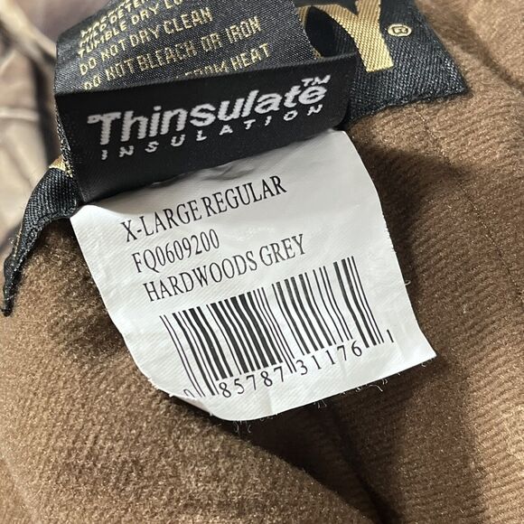 ProHunter Gear By Rocky Bibs Mens‎ XLarge Camo RealTree Hardwoods Thinsulate - Picture 15 of 16